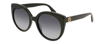 GUCCI GG0325S 001 CAT EYE SUNGLASSES