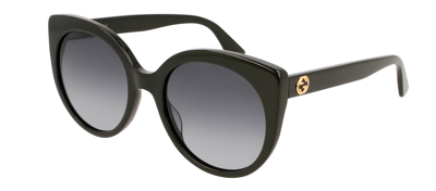 Gucci Gg0325s W 001 Cat Eye Sunglasses In Grey