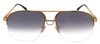 Vintage Frames Vf Collins 0003 Aviator Sunglasses In Grey