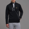 Zero Restriction Vanderbilt | Z500 1/4 Zip Pullover | Collegiate In Black/metallic Silver