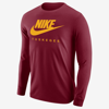 Nike Men's College 365 (tuskegee) Long-sleeve T-shirt In Red