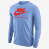 Nike Men's College 365 (delaware State) Long-sleeve T-shirt In Blue