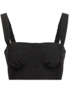 3.1 Phillip Lim The Day Bra Top In Black