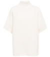 Max Mara Volonta Ribbed-knit Cashmere Sweater In Mandorla