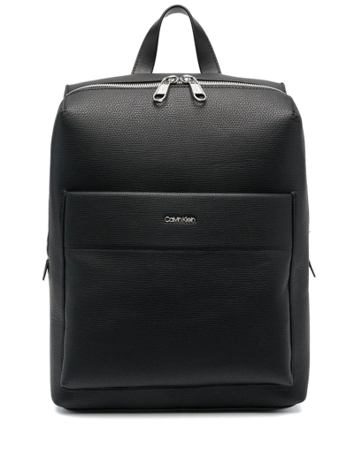 Calvin Klein Minimalism Squared Backpack In Schwarz