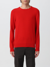 Malo Crew-neck Sweater In Red