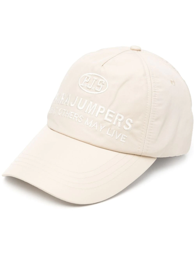 Parajumpers Logo-embroidered Baseball Cap In Neutrals