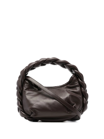 Hereu Mini Espiga Shoulder Bag In Brown