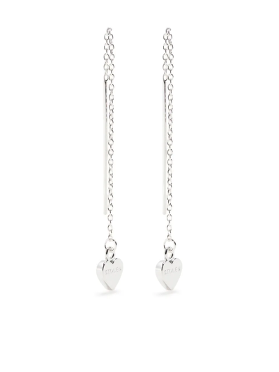 Stolen Girlfriends Club Silver-plated Drop Earrings In Silber