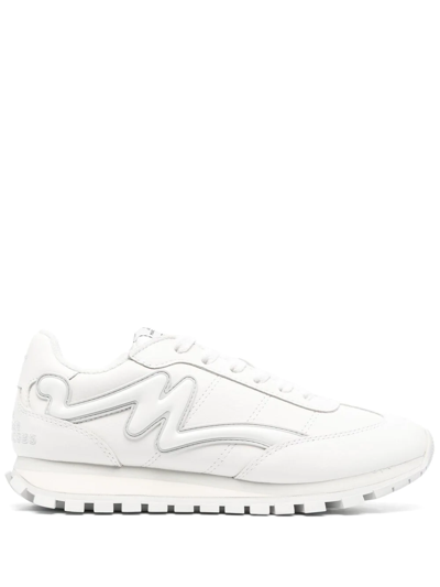 Marc Jacobs Side Logo-patch Low-top Sneakers In White