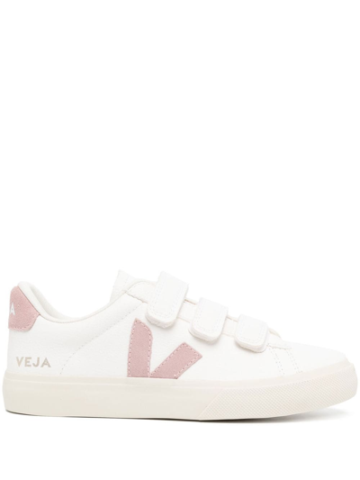 Veja Recife Touch-strap Sneakers In Extra-white_babe