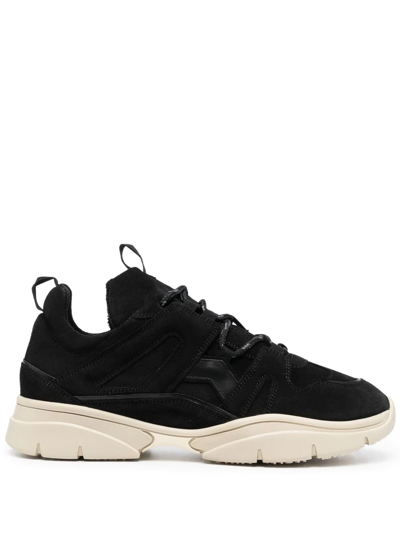 Isabel Marant Chunky Lace-up Trainers In Schwarz