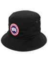 Canada Goose Haven Technical Bucket Hat In Schwarz