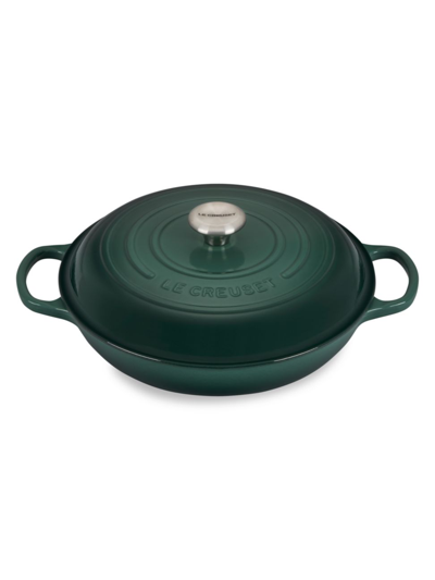 Le Creuset 3.5-quart Stoneware Braiser In Artichaut