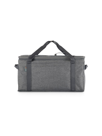 Picnic Time 64-can Collapsible Cooler In Heathered Gray
