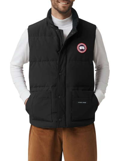 Canada Goose Freestyle Dark Grey Quilted Artic-tech Shell Gilet