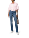 Frame Le Mini Boot Jeans In Poe In Blue