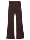 Frame Le High Flare Trousers In Americano