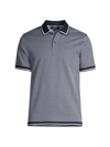 TED BAKER MEN'S AFFRIC TEXTURED POLO SHIRT
