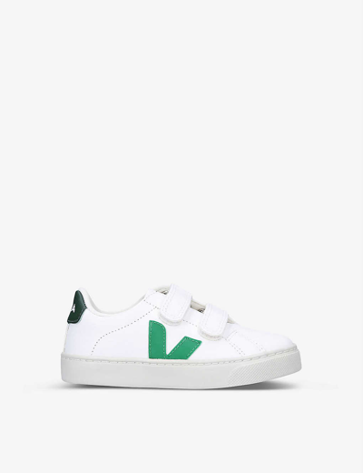 Veja Leather Esplar Sneakers In White