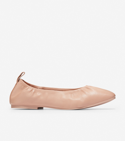 Cole Haan Women's York Soft Ballet Shoes - Beige Size 9 In Nude