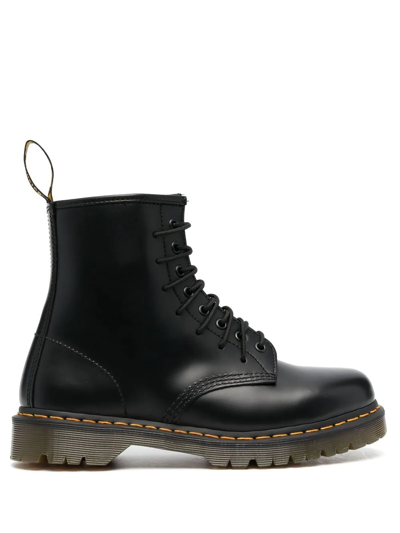 Dr. Martens' Black 1460 Xtrm Lace-up Boots In Black Polished Smoot