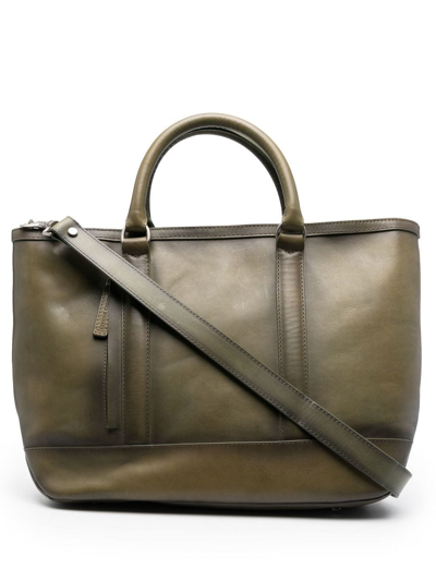 Officine Creative Quentin 008 Tote Bag In Green
