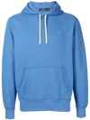 Polo Ralph Lauren Blue Logo Hoodie In Blue