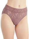 Hanky Panky Plus Size Signature Lace French Brief In Artichoke Heart