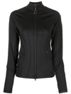 Adidas By Stella Mccartney True Purpose Zipped Jacket In Black