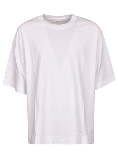 Dries Van Noten Round Neck T-shirt In White