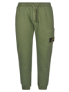 STONE ISLAND LOGO PATCHED DRAWSTRING WAIST TRACK trousers