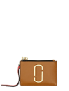 Marc Jacobs Snapshot Leather Id Wallet In Cuoio