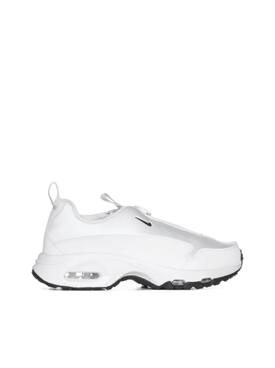Comme Des Garçons Nike Air Max Sunder Low Top Sneakers In White
