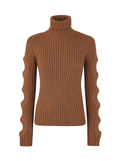Jw Anderson J.w. Anderson Women's  Brown Other Materials Sweater