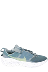 Nike Men's Crater Impact Se Casual Shoes In Ash Green/aviator Grey/white/volt