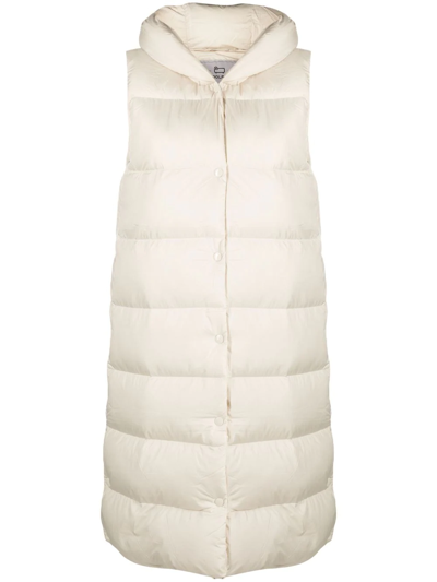 Woolrich Woman Puffer Ivory Size M Polyester In White