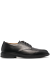 Henderson Baracco Lace-up Leather Derby Shoes In Black