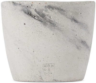 Mon Dada Gray Outdoor Urban Medium Bug-off Candle In Grey