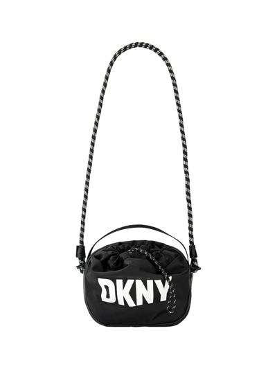 Dkny Kids Bag For Girls In Black
