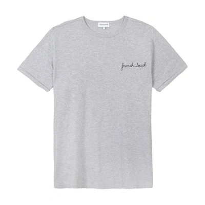 Maison Labiche French Touch Poitou T-shirt In Light_heather_grey
