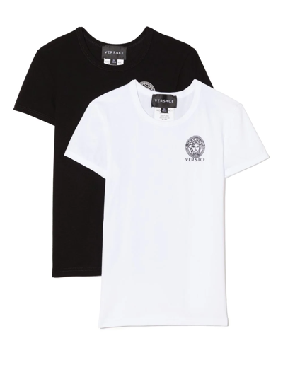 Versace Two-pack Logo-print T-shirts