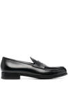 LIDFORT PENNY SLOT LEATHER LOAFERS