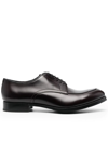 LIDFORT LACE-UP LEATHER DERBY SHOES