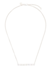 Stolen Girlfriends Club Stolen Plank Necklace In Silber