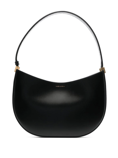 Magda Butrym Vesna Leather Shoulder Bag In Schwarz