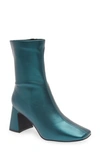 Jeffrey Campbell Jerema Boot In Dark Teal Metallic