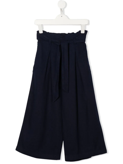 Ralph Lauren Wide-leg Trousers In 蓝色