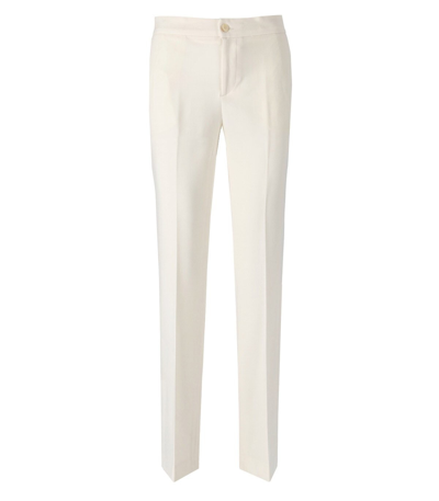 Twinset Off-white Cigarette Trousers