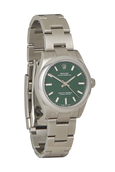 Pre-owned Rolex Stainless Steel Oyster Perpetual 277200 31mm